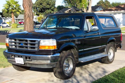 1996 Ford Bronco - Before- front 3/4