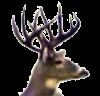 1991 Mazda Navajo - A buck deer with impressive antlers is captured in this close-up photograph.