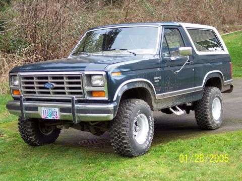 1986 Ford Bronco - Franks Tank