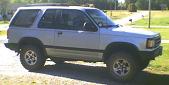 1991 Mazda Navajo - This 1991 Mazda Navajo is shown from the side, parked outdoors on a sunny day.