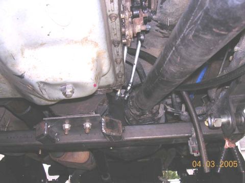 1994 Ford Bronco - in the end, i changed my mind and am going to try this. Notice here, the driveshaft clearance in the front. There is tons of room, but woul…