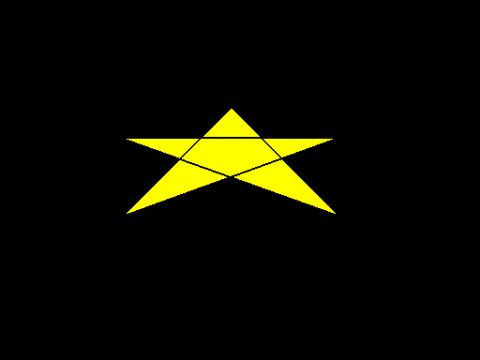 1979 Ford Bronco - Yellow star emblem, possibly from a vehicle or other object.
