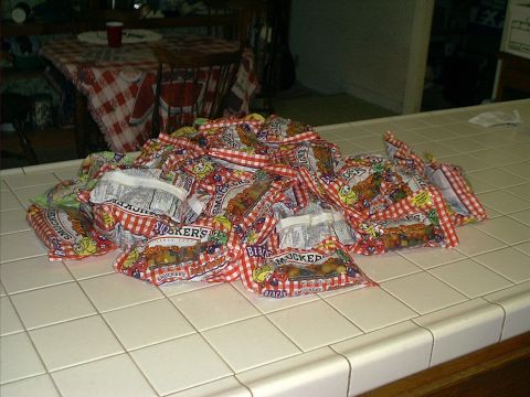 1990 Ford Bronco - someone say sweet tooth...50 bags of jelly beans -1, -2
