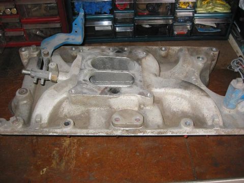 1985 Ford Bronco - Edelbrock performer 4 Bll. natural color. New $145. Sale $100