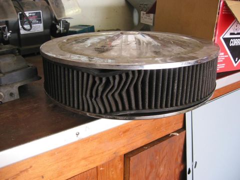 1985 Ford Bronco - K&N This part is bent. But it can probably be fixed easy. New $? Sale: $10