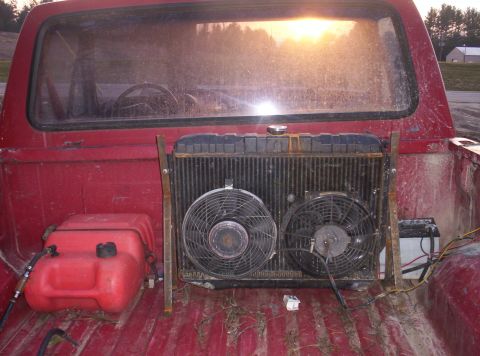 1984 Ford Bronco - rear mounted radiator