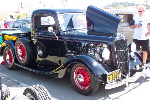 1996 Ford Bronco - 1935 Ford truck