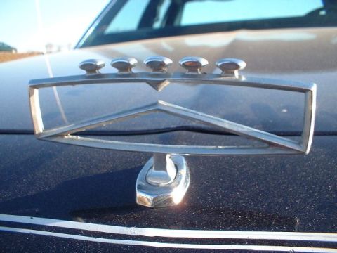 1984 Ford Crown Victoria LTD - The gunsight...er, um...hood ornament.
