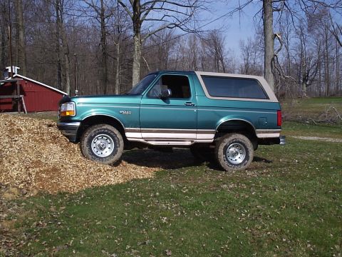 1996 Ford Bronco - Flexin' on the mulch pile
