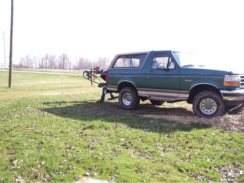 1996 Ford Bronco - Best use for tire carrier