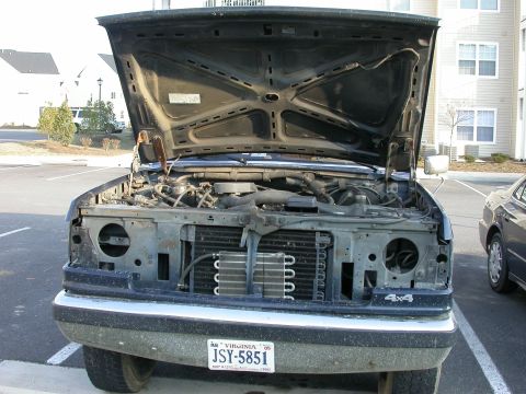 1990 Ford Bronco - even though you have to take a lot of stuff out, it's worth it.