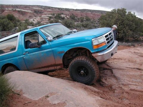 1981 Ford Bronco - One of Chris near Gemini Bridges