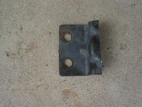 1976 Ford F-250 - Here is the end I cut off after I bent it.