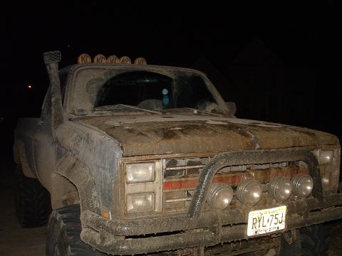 1978 Chevrolet C/K Pickup - Night Shot - Notice the ICE