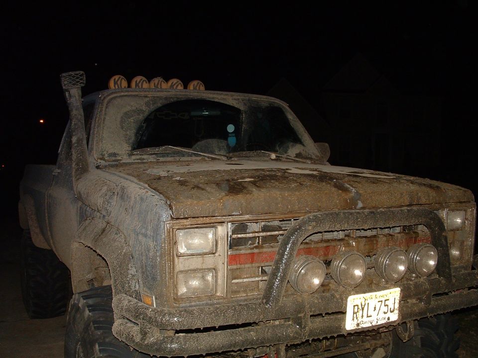 Night Shot - Notice the ICE