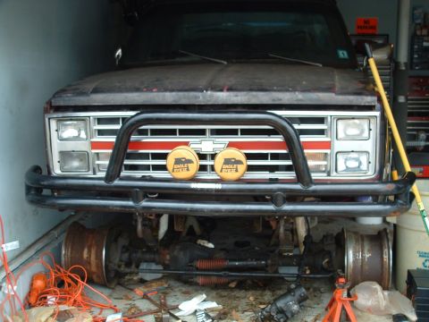 1978 Chevrolet C/K Pickup - Front Double Tube Bumper On