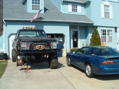1978 Chevrolet C/K Pickup - Had to get tire fixed... leaked at the bead