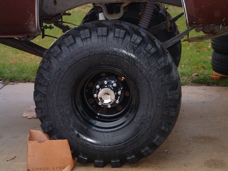 1978 Chevrolet C/K Pickup - Tire and Rim Mounted