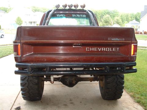 1978 Chevrolet C/K Pickup - Rear SmittyBuilt Double Tube Bumper