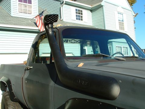 1978 Chevrolet C/K Pickup - Side Shot of Snorkel