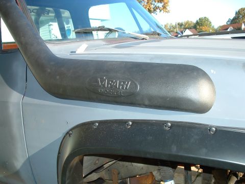 1978 Chevrolet C/K Pickup - Side Closeup of Snorkel