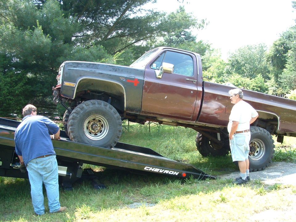 New house.. need to get truck there... Rollback anyone?