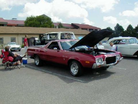1972 Ford Ranchero - The same Car Show except the year before
