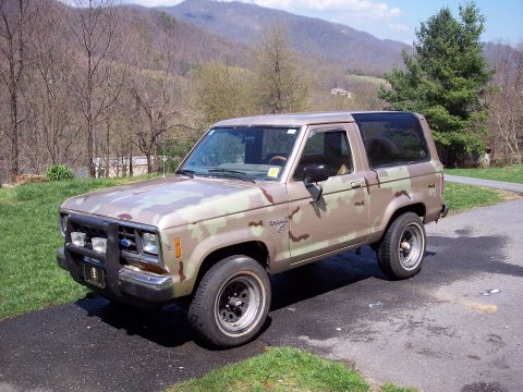 1986 Ford Bronco II - Mirage, all nice and clean.