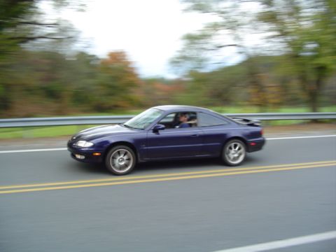 1996 Mazda MX-6 - action shot