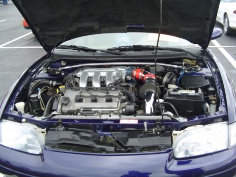 1996 Mazda MX-6 - engine bay at mm7