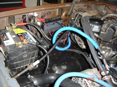 1990 Ford Bronco - Jacobs ignition control box and other surrounding stuff.