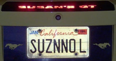2002 Ford Mustang - 3rd Brake light decal
