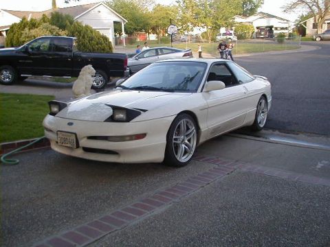 1993 Ford Probe - Cleaned the wheels! Car is still dirty :P