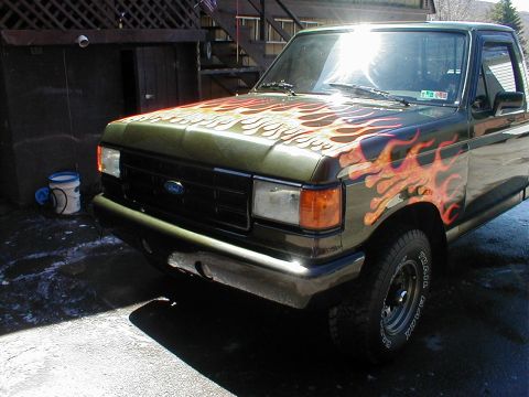 1991 Ford F-150 - F-150 SUNNY FLAMES