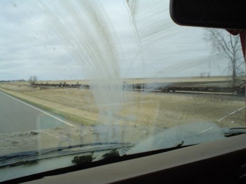 1981 Ford Bronco - a little mud streaks on that side