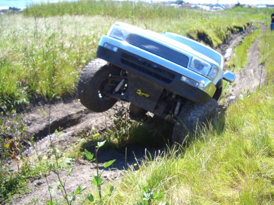 a little three-wheelin...