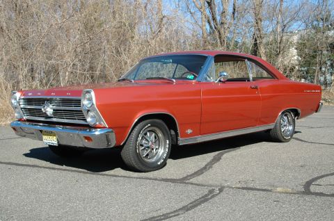 1966 Ford Fairlane - This 1966 Ford Fairlane has a distinctive grille and body style.