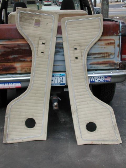 1979 Ford Bronco - the old rear panels