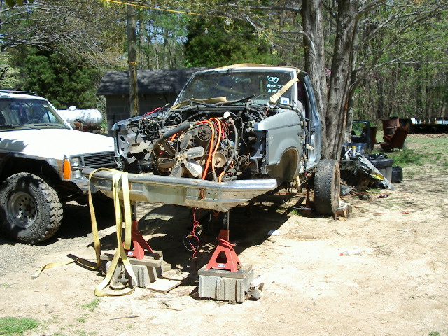 New cab dropped on frame