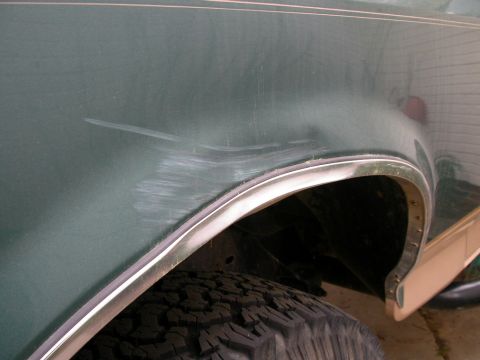 1990 Ford Bronco - Tweaked the fender flares a bit.