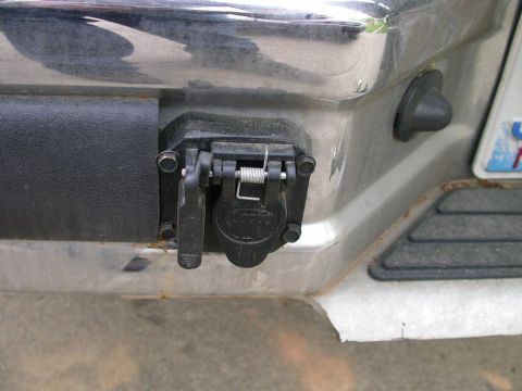 1990 Ford Bronco - Actually, this is the repaired pic. It used to be mounted under the bumper, not very compatible with the rocks.