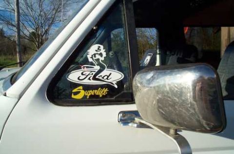 1988 Ford Bronco - My wife loves this decal!