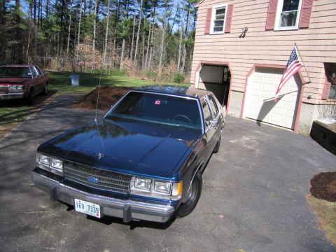 1991 Ford LTD Crown Victoria - A 1991 Ford Crown Victoria LTD is parked in a driveway, with another car visible in the background.