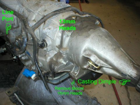 1994 Ford Crown Victoria - Before. Tailhousing bushings are prone to wear because they are only lubricated by the splash of fluid running up inside the tailhousing. T…
