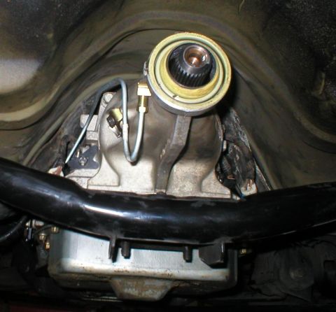 1994 Ford Crown Victoria - Finished installed in the tunnel