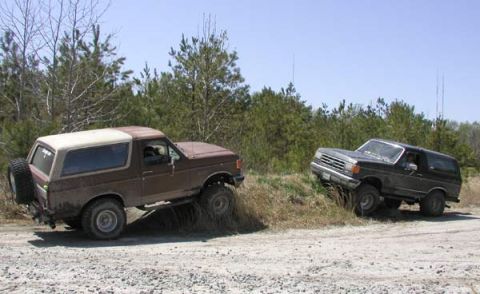 1988 Ford Bronco - Nothing else to do really so we posed on did some of the usual boredom posing stuff.
