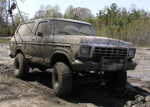 1988 Ford Bronco - Hes got a nice truck too.