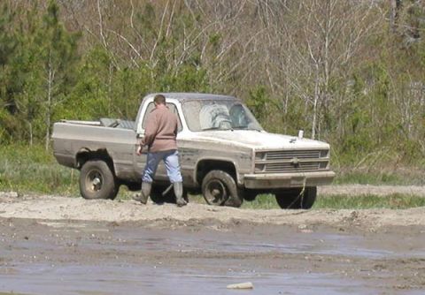 1988 Ford Bronco - A 3 wheeled Chevy.