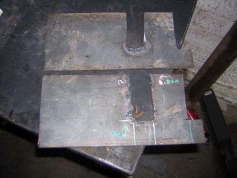 1995 Ford Bronco - Both brackets cut-out
