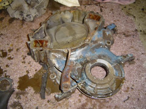 1979 Ford Bronco - Timing cover broke